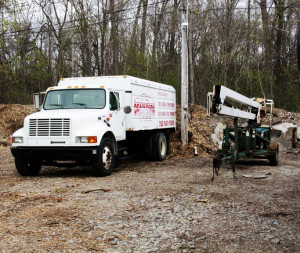 Mulch Truck